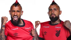 Arturo Vidal fue presentado como nuevo jugador del Athletico Paranaense