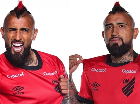 Vidal es oficializado como nuevo jugador del Athletico Paranaense