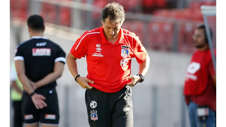 Mario Salas se refiere a su paso por Colo Colo (Foto: Photosport)