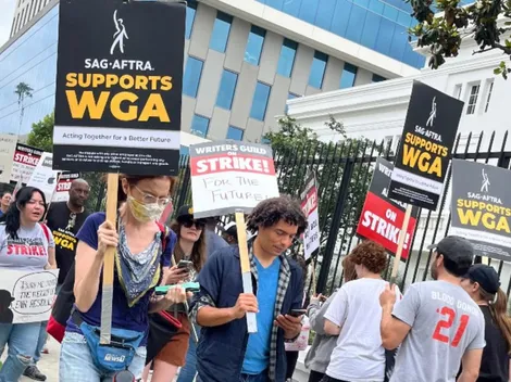 Actores de Hollywood: ¡La huelga va!