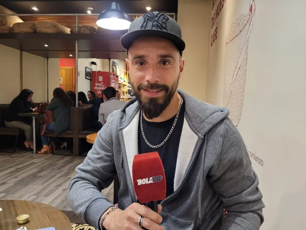 Galindez, en diálogo con Bolavip en octubre pasado en Quito (Bolavip Chile)