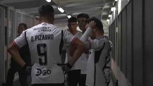 La arenga de Esteban Pavez a Damián Pizarro en Colo Colo