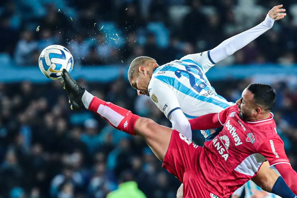 Guerrero viene de disputar la Copa Libertadores con Racing | FOTO: Pablo Amelio/Fotobaires/Photosport