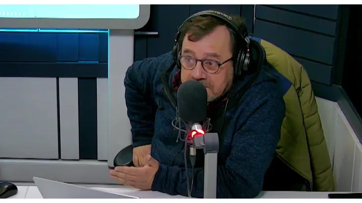 Díaz perdió la paciencia en el programa Los Tenores de ADN Deportes.