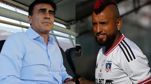 Gustavo Quinteros recibiría con los brazos abiertos a Arturo Vidal en Colo Colo (Foto: Photosport)