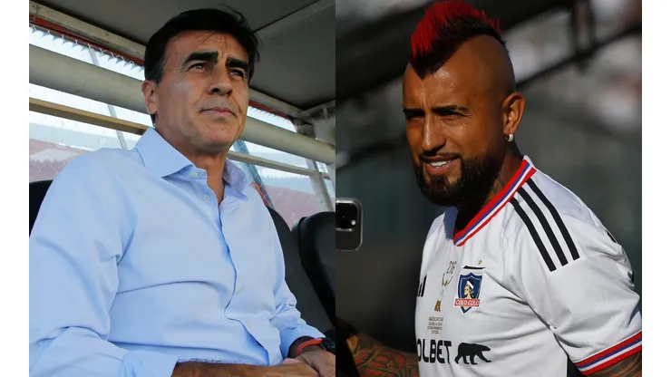 Gustavo Quinteros recibiría con los brazos abiertos a Arturo Vidal en Colo Colo (Foto: Photosport)