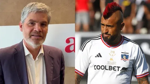 Juan Cristóbal Guarello cree que Colo Colo no quiere a Arturo Vidal (Foto: Agricultura y Photosport)