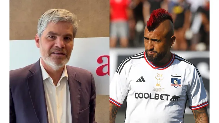 Juan Cristóbal Guarello cree que Colo Colo no quiere a Arturo Vidal (Foto: Agricultura y Photosport)