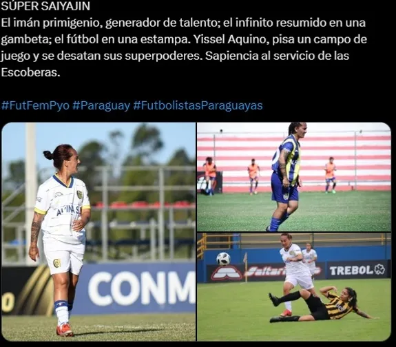 El análisis sobre el fútbol de la nueva jugadora de Las Leonas (Twitter)