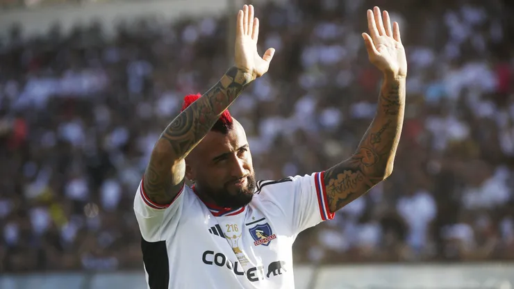 Arturo Vidal no tiene para cuando volver a Colo-Colo