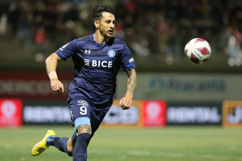 Fernando Zampedri se refiere a su renovación (Foto: Photosport)