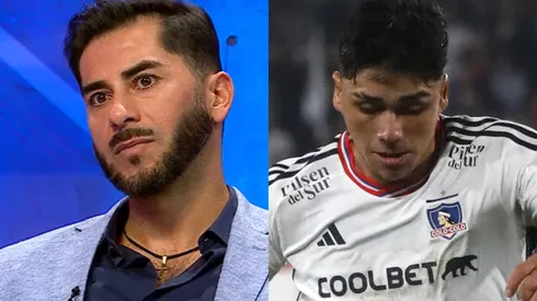 Johnny Herrera ve cosas de Gabriel Batistura en Damián Pizarro (Foto: TNT Sports | Photosport)