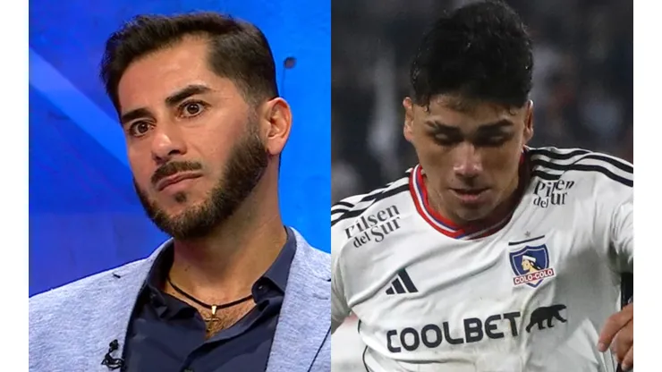 Johnny Herrera ve cosas de Gabriel Batistura en Damián Pizarro (Foto: TNT Sports | Photosport)