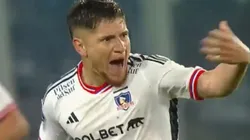 Leonardo Gil marcó dos golazos para Colo Colo (Foto: Captura ESPN)