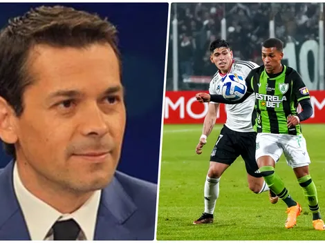 "América de México": El lapsus de Huerta en el partido entre Colo Colo y América Mineiro