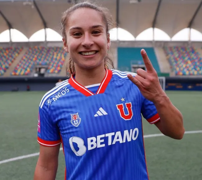 Caniguán volvió al gol tras superar una lesión | FOTO: @udechilefemenino