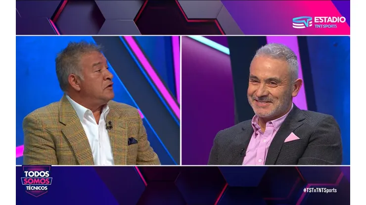 Claudio Borghi respondió a la propuesta de Juvenal Olmos (Foto: TNT Sports)