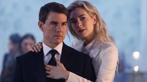 Tom Cruise y Vanessa Kirby en Misión Imposible 7.