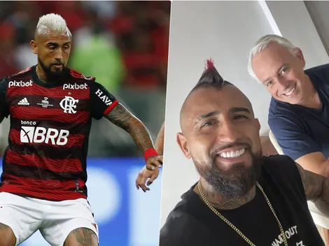 El rol clave de Felicevich para agilizar la salida de Vidal del Fla al Paranaense en Brasil