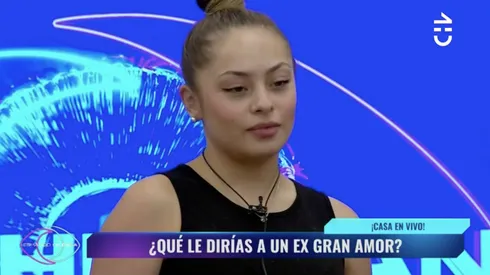 Skarleth durante su confesión en Gran Hermano.