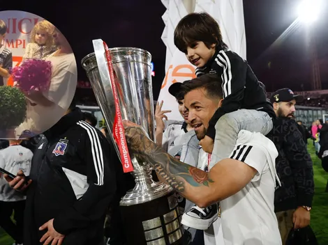 ¿Extraña a Colo Colo? Gabi Costa festeja el cumpleaños de su hijo teñido de blanco y negro