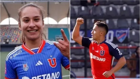 El gol con calco de la U masculina y femenina