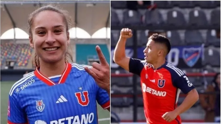 El gol con calco de la U masculina y femenina