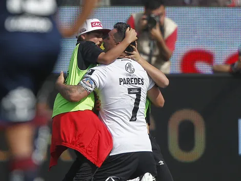 Ante la U y en un Superclásico: el recuerdo más emotivo de Paredes en Colo Colo