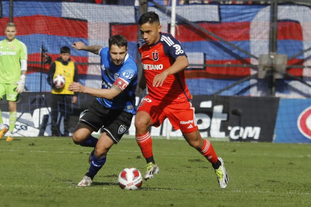 Horacio Rivas piensa que Nico Guerra es fundamental para poder ir por el título en la U (Photosport)