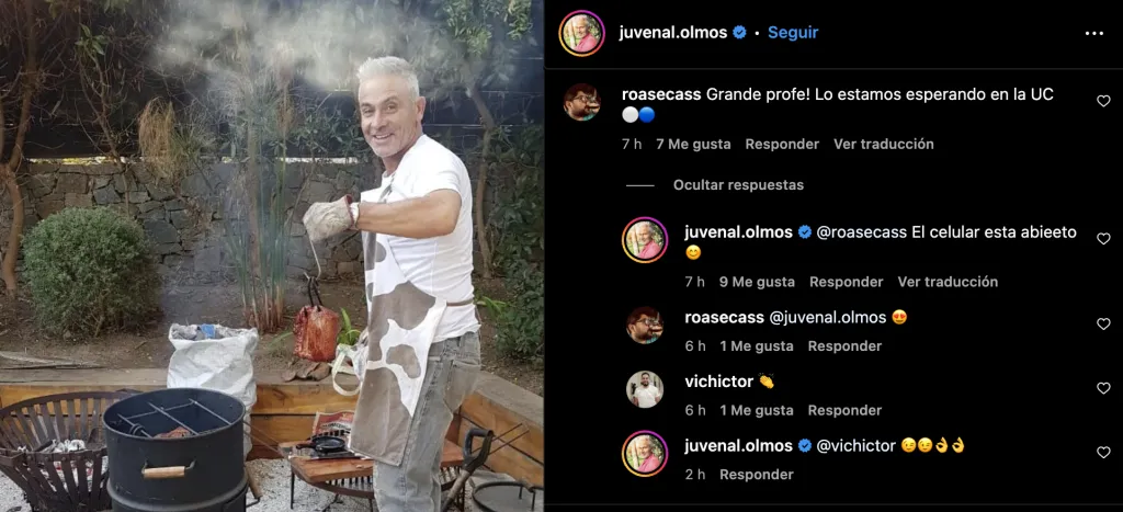 La publicación donde Juvenal no esconde sus ganas de volver a la UC