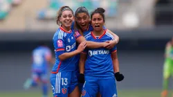 Rebeca Fernández fue clave para las Leonas con los 3 goles ante la UC en el clásico universitario femenino