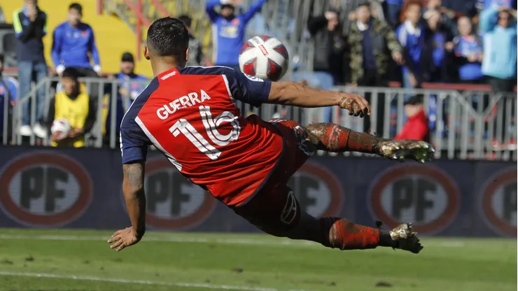 Nicolás Guerra vive un buen momento en la Universidad de Chile tras su irrupción goleadora