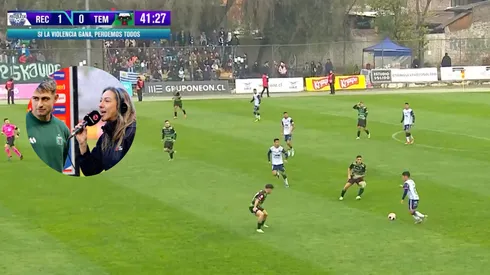 Karen Todoroff relató su primer temblor en vivo en la Primera B