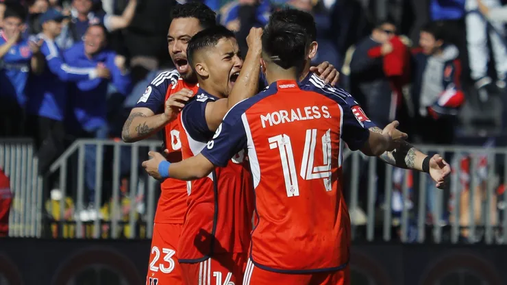 Nicolás Guerra anotó el primer gol para la Universidad de Chile