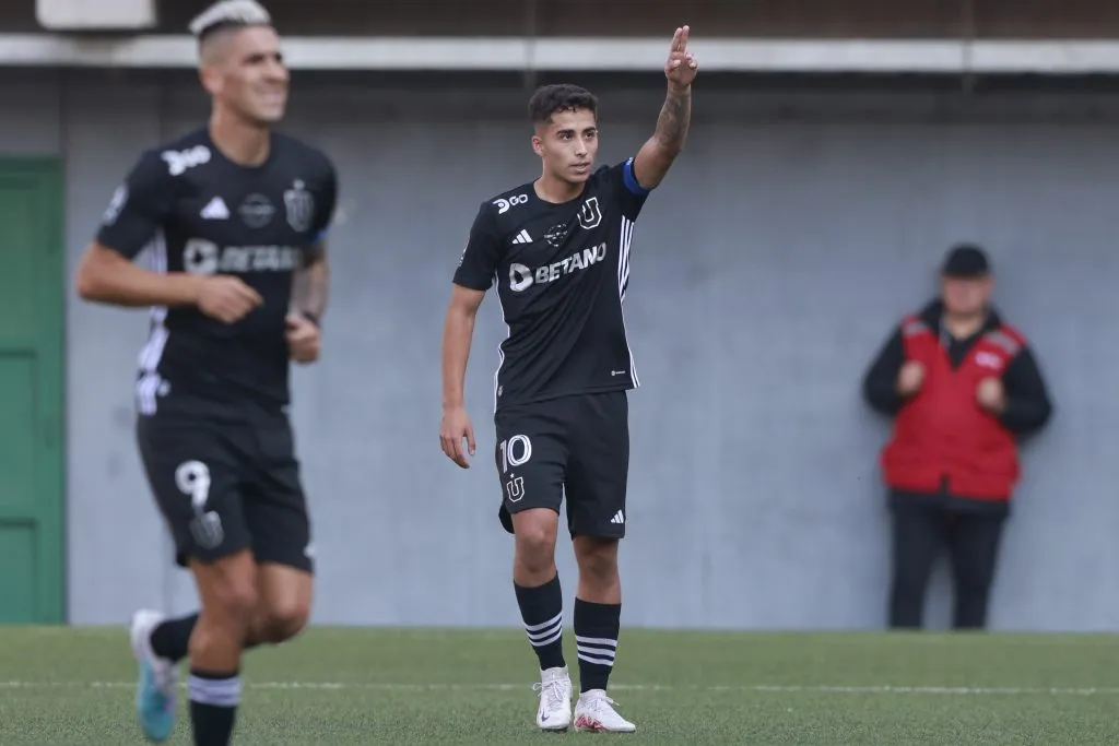 Lucas Assadi es puro positivismo en la Universidad de Chile | Foto: Photosport