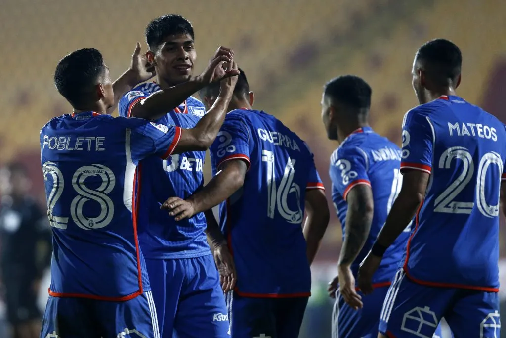 En la U se ilusionan con el poder luchar por el Campeonato Nacional | Foto: Photosport