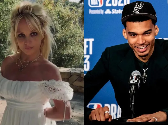 ¿Qué pasó con Britney Spears y Victor Wembanyama?