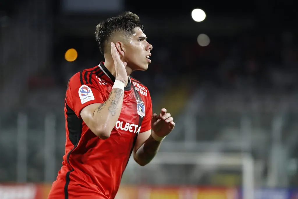 Carlos Palacios anotó un hat-trick con la camiseta de Colo Colo (Foto: Photosport)