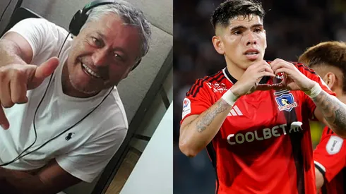 Patricio Yáñez le deja tarea a Carlos Palacios para el partido de Colo Colo ante el América MG (Foto: Agricultura | Photosport)