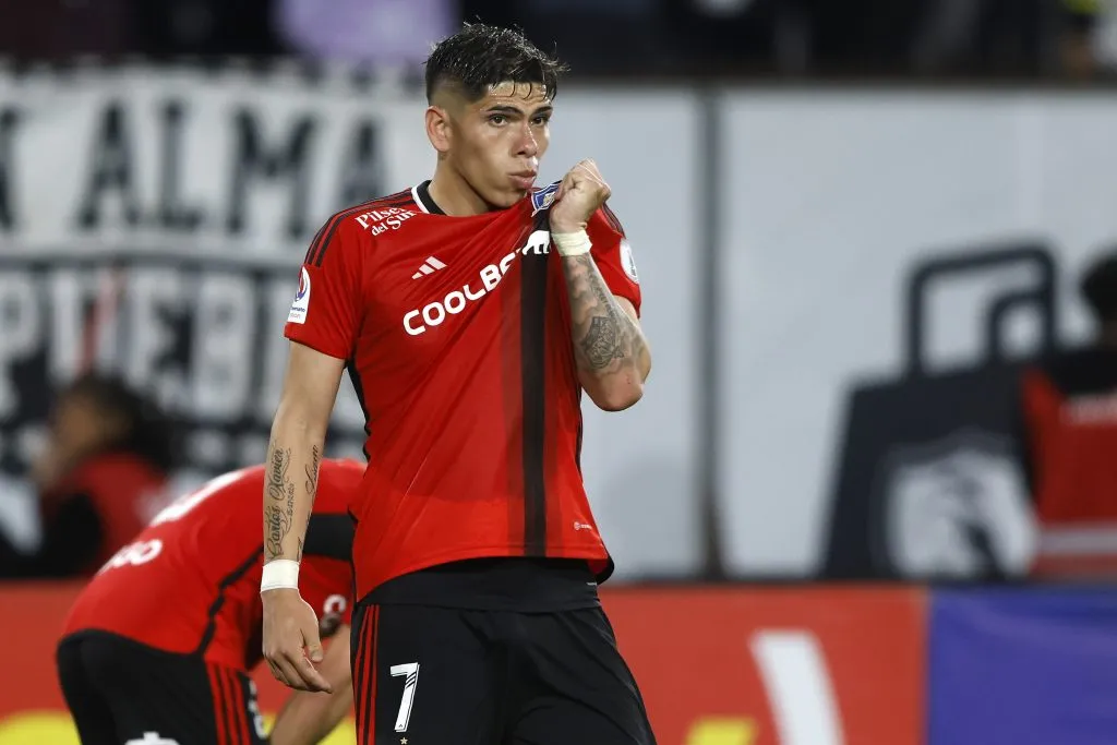 Carlos Palacios tuvo una gran actuación en el triunfo de Colo Colo | Foto: Photosport