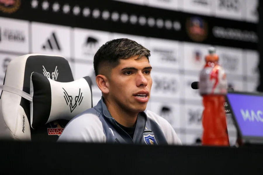 Carlos Palacios atendió a los medios de prensa en esta jornada | Foto: Photosport