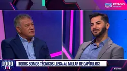 Claudio Borghi cuenta una historia con Johnny Herrera en el fútbol universitario. (Foto: TNT Sports)