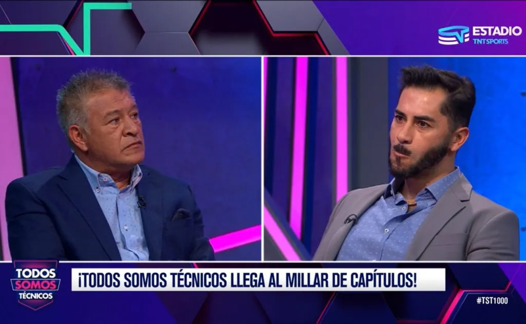 El Bichi relata historia con el Samurai Azul (Foto: TNT Sports)