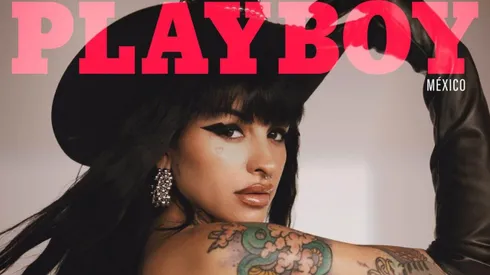 Cazzu en la portada de Playboy.