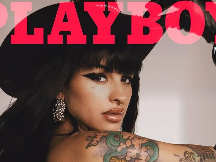 [FOTOS] ¡Cazzu la rompe en Playboy y repele ataques!