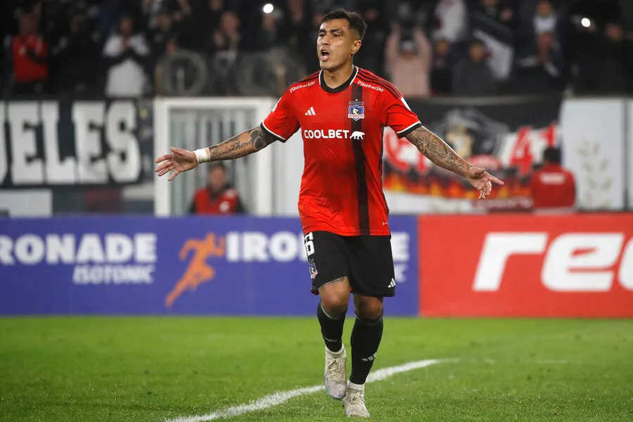Lezcano anotó en el triunfo de Colo Colo ante Unión La Calera | Foto: Photosport