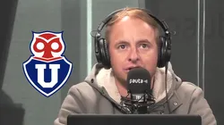 Coke Hevia aplaude el partido de Unión Española ante la U