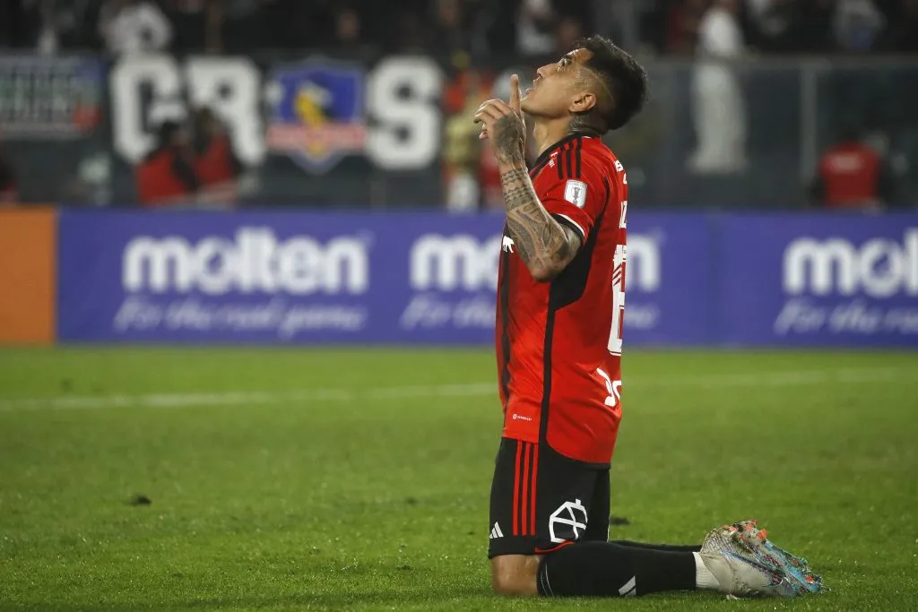 Darío Lezcano no quiere dejar una mala imagen en Colo Colo (Foto: Photosport)
