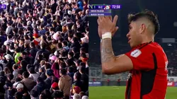 Carlos Palacios tiene su mejor partido en Colo Colo (Foto: TNT Sports)