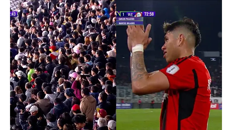 Carlos Palacios tiene su mejor partido en Colo Colo (Foto: TNT Sports)
